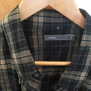 Vince flannel shirt